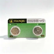 TIANQIU Alkalna Dugmasta Baterija AG10 LR1130H 389A - 2 Kom