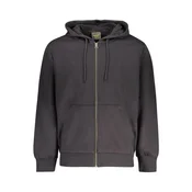 Timberland muška hoodie dukserica na patentni zatvarac crna