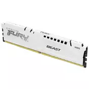 Kingston kf556c40bwk2-64 fury beast white ram dimm ddr5 64gb (2x32gb) 5600mhz