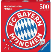 Ravensburger Okrogla sestavljanka FC Bayern Logo 500 kosov