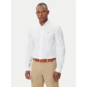 Tommy Jeans Srajca  mornarska / svetlo rdeča / bela