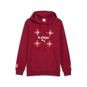 Mens Puma Switzerland Ftbl Culture Hoodie, Red, Size M, Sport
