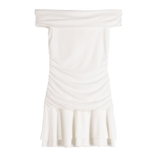 Bershka Obleka off-bela