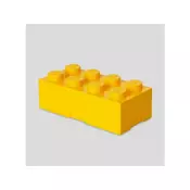 LEGO škatla za malico (10x20x7.5cm), rumena