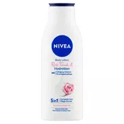 Nivea Rose Touch, Kremni losjon za telo, 400 ml
