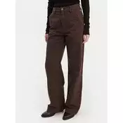 G-Star Raw Hlače iz tkanine Deck 2.0 D26432-E078 Rjava Wide Leg