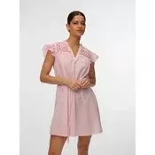 Vero Moda Poletna obleka Line 10346970 Svetlo rožnata Oversize