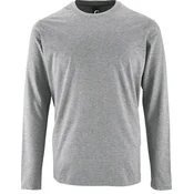 SOLS Majice IMPERIAL LSL MEN Grey melange so02074350 XXL