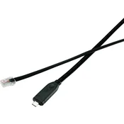 Renkforce Renkforce USB-C®\, RJ45 adapterski kabel [1x moški konektor USB-C® - 1x RJ45 vtič 8p8c] 3.00 m črna, (20416464)