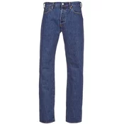 Levis za moške. 00501-0114 Kavbojke 501 Original stonewash blue (34/32), Modra, Priložnostno, Bombaž, Džins, Trajnostni