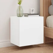Vidaxl vidaXL Stenske TV omarice, 2 kosa, bele, 40,5 x 30 x 40 cm