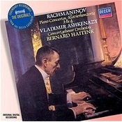 RACHMANINOV : note piano CONCERTOS 2 & 4/ASHKENAZY