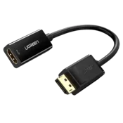 UGREEN Konvertor Displayport na Hdmi F 4Kx2K MM137 crni