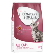10 % popust na Concept for Life suho mačjo hrano 3 kg! - All Cats - izboljšana receptura!