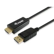 EQUIP Opremite kabel Displayport za HDMI 5.0M, (21407388)