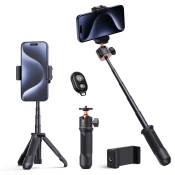 K&F Cell Phone Tripod MS02 34cm phone tripod with remote Black Orange