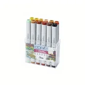 Flumastri COPIC Classic Autumn Colours - set 12 kom (markerji)