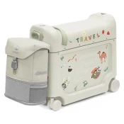 Stokke prenosna postelja JetKids™Travel bundle potovalen kovček sea green