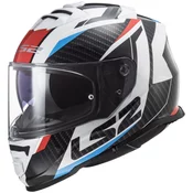 Integralna motociklistička kaciga LS2 FF800 Storm II Racer bijelo-crno-crveno-plava