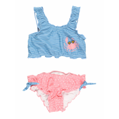 PLAYSHOES Bikini Krebs, sivkasto plava / bijela / roza / zlatna