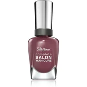 Sally Hansen Complete Salon Manicure Nail Strengthening Polish Color Plum The World 14.7ml