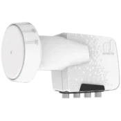 Inverto LNB Quad, šum 0,3dB, Home Pro, DVB-S2 ( HD - UHD ) - IDLH-QDL410-HMPRO-OPN