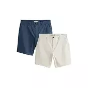 Next Chino hlače temno modra/svetlo siva