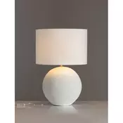 EVER 40 STOLNA SVJETILJKA BIJELA/TKANINA E27 1X12W IP20 NL9001129