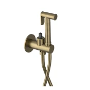 ULTRAMIX ohišje mešalnika za bidet s tušem Stop, okroglo, zlato mat - Zlata mat barva - Sapho - 72 - Medeninasti - Lepilo - Drugo - Nepravilen - 14
