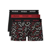 Bokserji Hugo Boss Trunk Triplet Design Multicolor XL