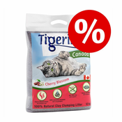 Snižena cijena! 2 x 12 kg Tigerino pijesak za mačke - Vanilija