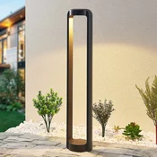 Lucande Lucidna LED luč za osvetlitev poti Habsa, 80 cm, antracitna barva, kovina - Sodobni