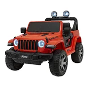 Licencirani auto na akumulator Jeep Wrangler Rubicon 4x4 - narancasti
