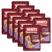 Vrečka RINTI GOLD PUR piščanec & raca 10 x 100 g
