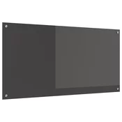 vidaXL vidaXL Kuhinjska obloga Temno siva 120x60x0,6 cm Kaljeno steklo, (22095279)