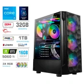 Računalnik PCX Exton i5 14400KF/32GB/1TB/RTX5060Ti/RGB