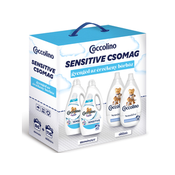 Paket mehčalca in detergenta Coccolino Sensitive