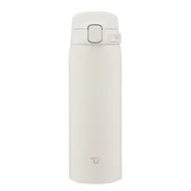shumee Zojirushi velika termo skodelica, pomivalna v pomivalnem stroju, termovka SU-BA48-WM 480 ml bela