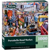 Slagalica Falcon od 1000 dijelova - Tržnica Portobello Road u zapadnom Londonu
