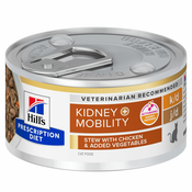 Hills Prescription Diet k/d + Mobility Ragout s piletinom uz dodatak povrća – 48 x 82 g