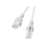 LANBERG Preklopni kabel CAT.6 UTP 15M siva Fluke Passed