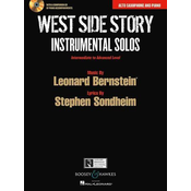 BERNSTEIN/SONDHEIM:WEST SIDE STORY ALTO SAXOPHONE AND PIANO +CD