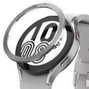 Zaščitno ohišje za Samsung Galaxy Watch 4 44mm Ringke Bezel Styling - silver rugged