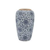 Homestar Vaza TITAN STONE D17xV27 cm modri cvet