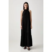 ViCOLO halter obleka z lanom
