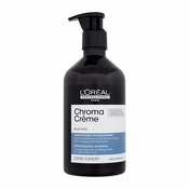 LOréal Professionnel Chroma Creme Professional Shampoo Blue Dyes šampon za svijetlosmedu kosu za neutralizaciju narancastih tonova 500 ml za žene