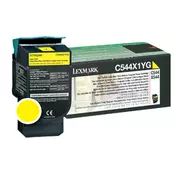 LEXMARK YELLOW toner C544 4K C544X1YG