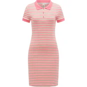 Ragwear Obleka Colaro zelena/roza/bela