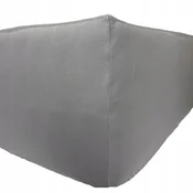 shumee Jersey Delux nastavljiva rjuha - jeklo 70x140 z elastiko, polirani izdelek