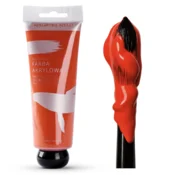 UMETNIŠKA AKRILNA BARVA RDEČA OKR 120 ml WHALE THINGS V TUBI
